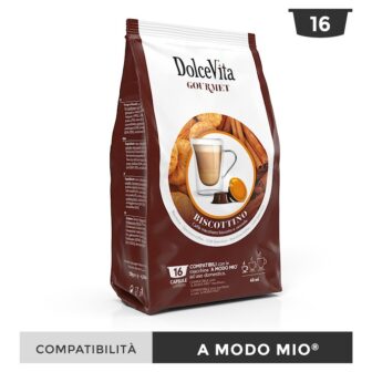 Kohvikapsel DolceVita "Küpsis & kaneel" A Modo Mio®