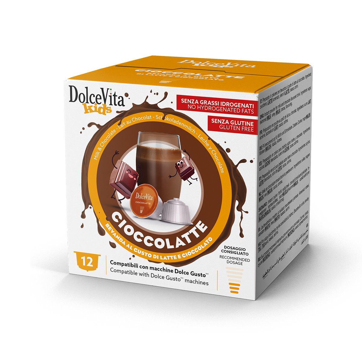 Kakaokapsel DolceVita Dolce Gusto® 12 kapslit
