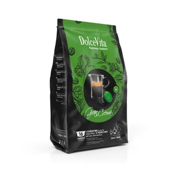 Kohvikapslid DolceVita „Gran Crema“ A Modo Mio® 16tk