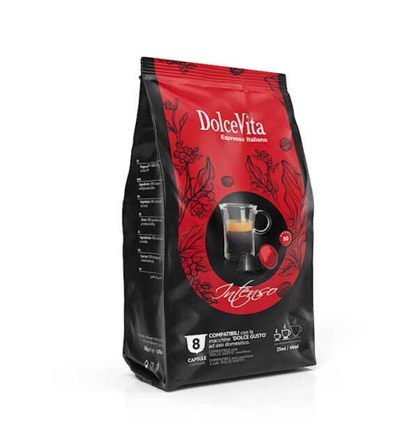 Kohvikapslid DolceVita “Intenso” Dolce Gusto® 8tk