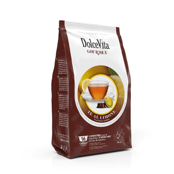 Teekapslid DolceVita “Sidrunitee” A Modo Mio®